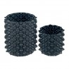 Maceta Perforada 3 L + Base 15 cm + 2 tornillos